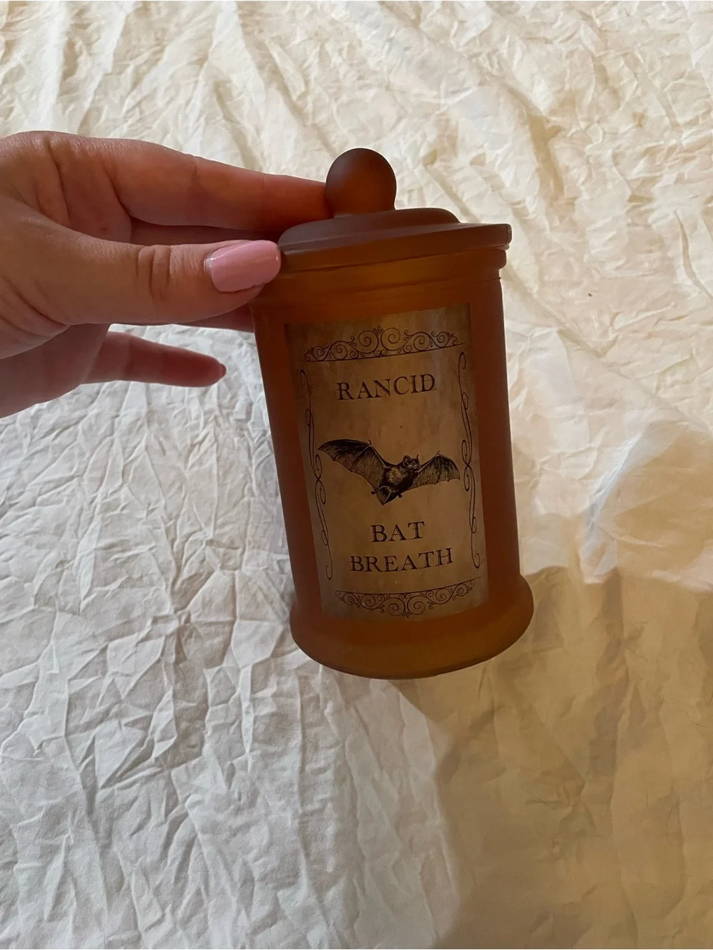 Rancid Bat Breath Vial Halloween Decor